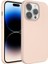 iPhone 14 Pro Max Kılıf Sıvı Teknolojili Silinebilir Sert Kılıf Yumuşak Dokulu ve Soft Yapılı Magsafe Özellikli Pastella Premium Silikon Kapak Kapak 1