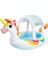 Unicorn Fıskiyeli Şişme Çocuk Havuzu | 127X102X69 cm Gölgelikli Deniz Botu | Deniz Yatağı 8