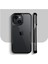 Apple iPhone 14 Uyumlu Kılıf Zebana Platin Silikon Kılıf Siyah 1