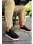 MD979 Santoni Gbt Spor Erkek Ayakkabı Sıyah/kırmızı 3
