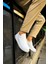 MD979 Santoni Crt Spor Erkek Ayakkabı Beyaz 5