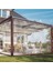Şeffaf Balkon ve Bahçe Brandası 150X150 Cm, Kış ve Yaz Koruma Şeffaf Branda 1