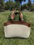 Çift Saplı Kadın Kanvas Tote Shopper Çanta 6