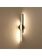 Modern Çift Yönlü Siyah LED Lineer Avize, 70 cm Uzunluğunda Şık Aydınlatma. 1