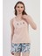 Pamuklu Kadın Büyük Beden Genıs Askılı Şortlu Pijama Takım , 408217 1