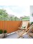Turuncu Renk Polyester Balkon Demiri Brandası, Su Geçirmez, 10M x 100CM, 650G 2
