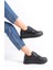 Valencıa Bağcıksız Cırt Cırtlı Ortopedik Taban Kadın Sneaker Spor Ayakkabı Cst - Siyah 3