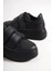 Valencıa Bağcıksız Cırt Cırtlı Ortopedik Taban Kadın Sneaker Spor Ayakkabı Cst - Siyah 5