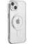 Newface iPhone 14 Plus Kılıf Magneticsafe Lazer Silikon - Gümüş 1