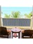 10 M x 70 cm Mavi Polyester Balkon Demiri Brandası, Su Geçirmez, Dayanıklı 650G 4