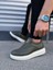JY161 Hippo Bağcıksız Cilt Erkek Günlük Sneaker Ayakkabı Cbt - Haki 3