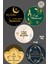 20 Adet Kutu ve Ambalaj Etiketi Hoş Geldin Ramazan Etiketi Yuvarlak Yapışkanlı Sticker 1