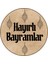 20 Adet Hayırlı-Bayramlar!!! Yazılı Etiket Kuşe Sticker Hediye Paketleme Kargo Etiketi 1