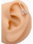 Cerrrahi Çelik Zirkon Taşlı Eyfel Tragus Helix Piercing (1ADET) 1