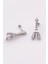 Cerrrahi Çelik Zirkon Taşlı Eyfel Tragus Helix Piercing (1ADET) 5