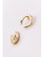 Zirkon Taşlı Zeytin Dalı Sıkıştırma Kıkırdak Küpe ( Earcuff ) Piercing (1ADET) 5