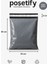 Gri Cepsiz Kargo Poşeti 35X45+5 cm | Yapışkan Bantlı Kargo Zarfı | 500’LÜ E-Ticaret Poşeti 1