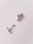 Cerrrahi Çelik Piercing ( Pirsing ) Zirkon Taşlı Kirpik Figürlü Tragus Helix Piercing (1ADET) 4