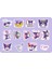 Kuromi Sanrio Hello Kitty Sticker Etiket 2 Sayfa 25 Adet Etiket 2