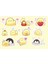 Chicky Sticker Etiket 3 Sayfa 31 Adet Etiket - Sarı Civciv 1