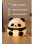 Renkli Panda Figürlü Dokunmatik USB Gece Lambası, Bebek ve Çocuk Odası Için Işık 5