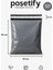 Gri Cepsiz Kargo Poşeti 35X45+5 cm | Yapışkan Bantlı Kargo Zarfı | 1000’LI E-Ticaret Poşeti 1