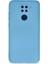 Xiaomi Redmi Note 9 Kılıf Nano Içi Kadife Silikon - Mavi - YKD4726-6161 1