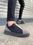 JY007 Alba Bağcıksız Süet Erkek Günlük Sneaker Ayakkabı Sst Gri/siyah 1