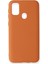 Samsung Galaxy A21S Kılıf Nano Içi Kadife Silikon - Turuncu - YKD7107-2080 1