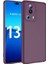 Xiaomi Mi 13 Lite Kılıf Kılıf İçi Kadifeli Esnek Kadifon Lansman Premium Silikon Case Cover 1