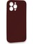 iPhone 13 Pro Kılıf Lansman Legant Silikon - Bordo - YKD2605-3097 3