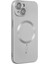 iPhone 14 Plus Kılıf Moshi Lens Magneticsafe Silikon - Gümüş - YKD6375-6869 2