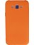 Samsung Galaxy J7 Kılıf Nano Içi Kadife Silikon - Turuncu - YKD3932-3620 1