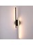 Modern Çift Yönlü Siyah LED Aplik, 70CM Toplam Boy, Pilli Olmayan, Şık ve Kullanışlı 2