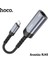 Hoco UA26 Type-C Otg RJ45 Internet Adaptörü Dönüştürücü 100 MBPS-(1903) - YKD7531-9722 4