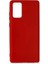 Samsung Galaxy Note 20 Kılıf Nano Içi Kadife Silikon - Kırmızı - YKD3482-3723 1