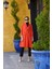Blazer Uzun Ceket Oranj 35203 2