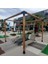 Düz Köşe Pergule ve Pergola Montaj Seti, Siyah, Dayanıklı ve Kolay Kullanım 2