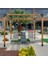 Düz Köşe Pergule ve Pergola Montaj Seti, Siyah, Dayanıklı ve Kolay Kullanım 3