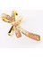 Zirkon Taşlı Sıkıştırma Fiyonk Kıkırdak Küpe ( Earcuff ) Piercing (1ADET) 5