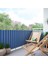 Mavi Renk Polyester Balkon Demiri Brandası 8.5m x 90CM, Su Geçirmez, Hafif ve Dayanıklı 2