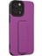 iPhone 12 Pro Max Kılıf Mega Standlı Silikon - Mor - YKD8180-5973 2