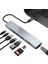 Ally 8 Port USB 8in1 3.0 Type-C HDMI 3xusb+2 Pd) RJ45 Hub Adaptör Çoklayıcı Tf S - YKD4398-8362 3