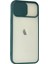 iPhone 12 Kılıf Palm Buzlu Kamera Sürgülü Silikon - Yeşil - YKD8558-3480 2
