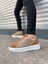 JY007 Alba Bağcıksız Süet Erkek Günlük Sneaker Ayakkabı Sbt Taba/vizon 2