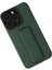 iPhone 13 Pro Kılıf Mega Standlı Silikon - Yeşil - YKD2436-8013 2