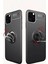 Newface iPhone 11 Pro Max Kılıf Range Yüzüklü Silikon - Kırmızı 2