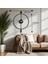 Minimalist Siyah Ahşap Duvar Saati – 49X38CM Sessiz Quartz Mekanizma 3