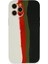 iPhone 12 Pro Max Kılıf Ebruli Lansman Silikon - Beyaz-Siyah - YKD6553-1317 1