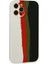 iPhone 12 Pro Max Kılıf Ebruli Lansman Silikon - Beyaz-Siyah - YKD6553-1317 3